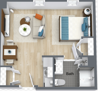 Standard Cleaning - Studio Apartment - Nature Maid Total Home Services