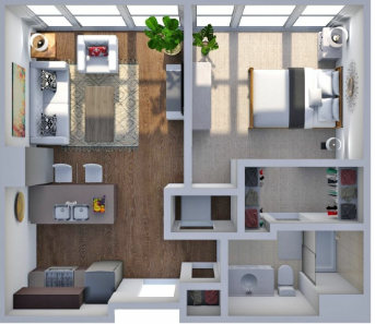 Standard cleaning - 1 bedroom / 1 bathroom - Nature Maid Total Home Services