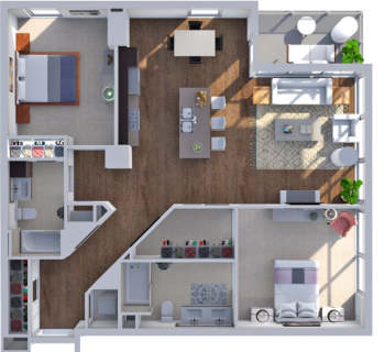Standard Cleaning - 2 bed / 2 bath - Nature Maid Total Home Services